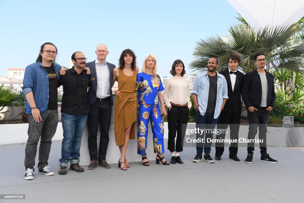 Les Realisateurs Des Courts Metrages En Competition Photocall - The 70th Annual Cannes Film Festival