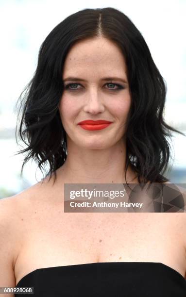 Eva Green attends the "Based On A True Story" Photocall during the 70th annual Cannes Film Festival at Palais des Festivals on May 27, 2017 in...