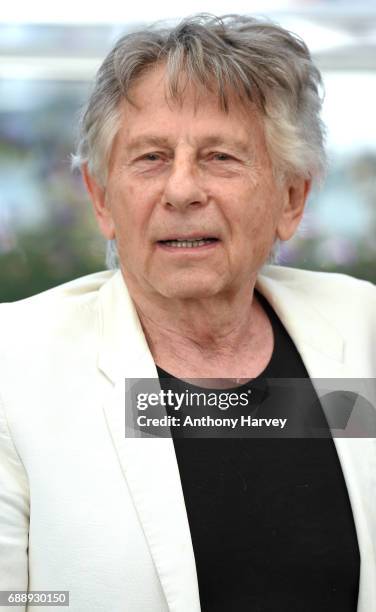 Roman Polanski attends the "Based On A True Story" Photocall during the 70th annual Cannes Film Festival at Palais des Festivals on May 27, 2017 in...