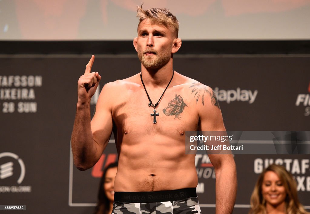 UFC Fight Night Weigh-in