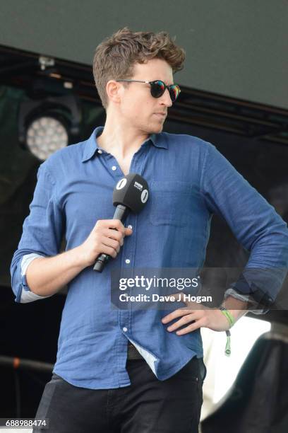 Greg James attends Day 1 of BBC Radio 1's Big Weekend 2017 at Burton Constable Hall on May 27, 2017 in Hull, United Kingdom.