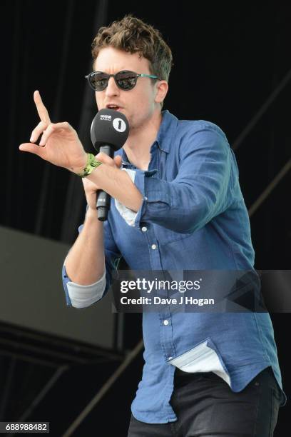 Greg James attends Day 1 of BBC Radio 1's Big Weekend 2017 at Burton Constable Hall on May 27, 2017 in Hull, United Kingdom.