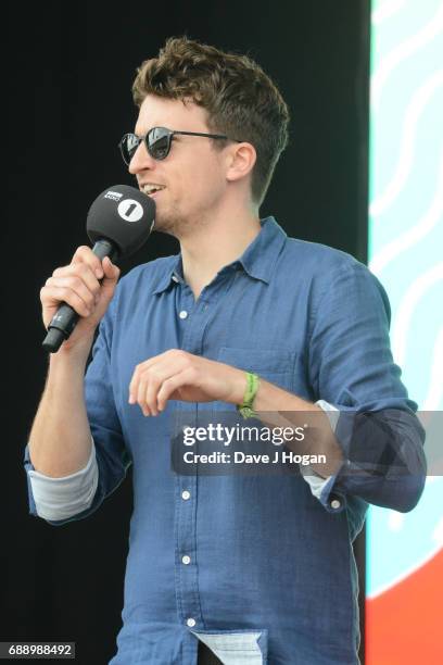 Greg James attends Day 1 of BBC Radio 1's Big Weekend 2017 at Burton Constable Hall on May 27, 2017 in Hull, United Kingdom.