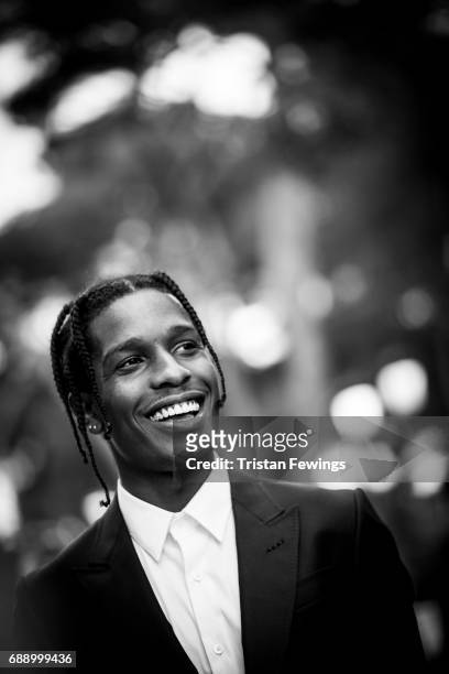 Rocky attends the amfAR Gala Cannes 2017 at Hotel du Cap-Eden-Roc on May 25, 2017 in Cap d'Antibes, France.
