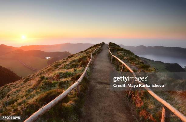 pathway to the sun - lane fotografías e imágenes de stock