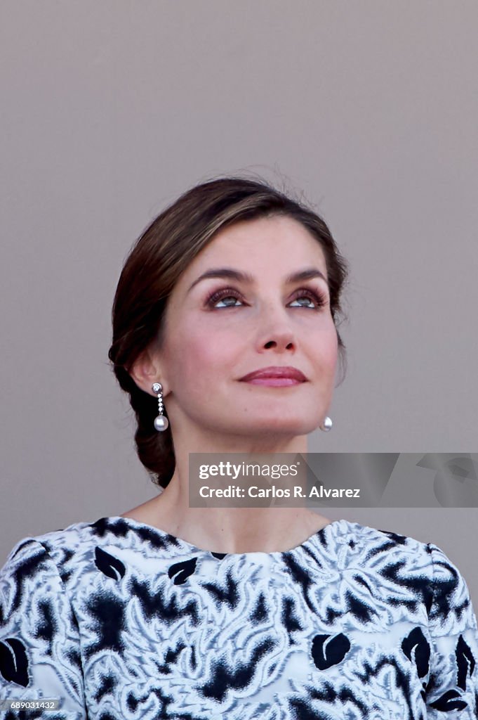 Spanish Royals Attend Armed Forces Day 2017
