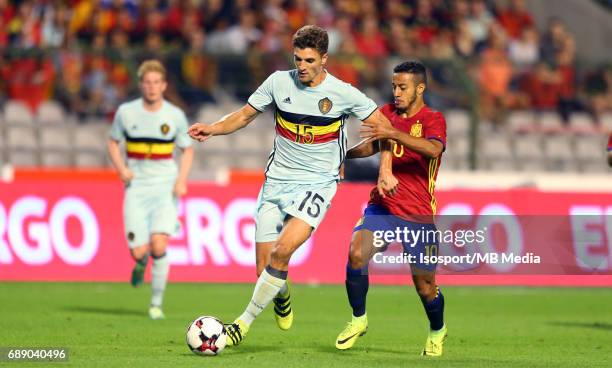 Brussels, Belgium / INTERNATIONAL FRIENDLY GAME : BELGIUM vs SPAIN / "nRoberto MARTINEZ "nBELGIQUE / BELGIE / ESPAGNE / SPANJE / DIABLES ROUGES /...