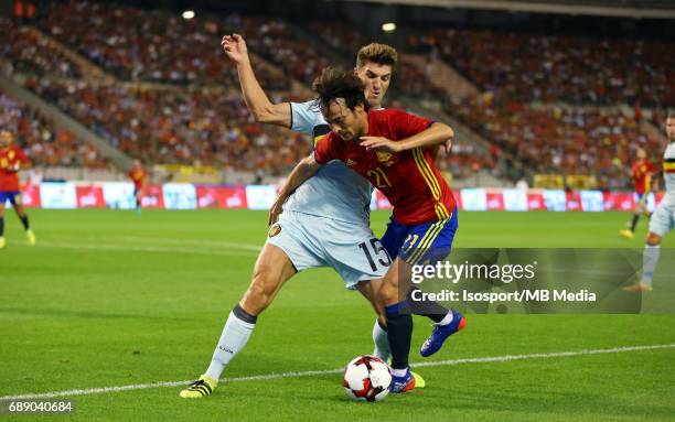 Brussels, Belgium / INTERNATIONAL FRIENDLY GAME : BELGIUM vs SPAIN / "nRoberto MARTINEZ "nBELGIQUE / BELGIE / ESPAGNE / SPANJE / DIABLES ROUGES /...