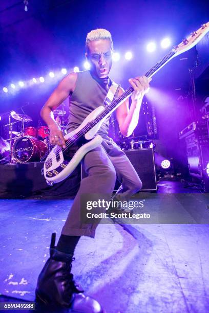 Tony Kanal of Dreamcar performs at St. Andrews Hall on May 26, 2017 in Detroit, Michigan.