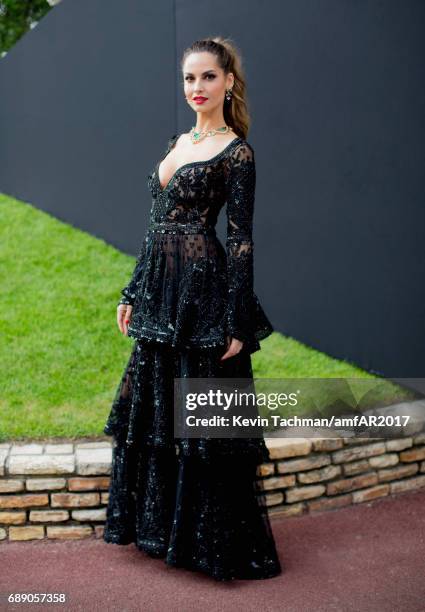 Caroline Scheufele attends the amfAR Gala Cannes 2017 at Hotel du Cap-Eden-Roc on May 25, 2017 in Cap d'Antibes, France.