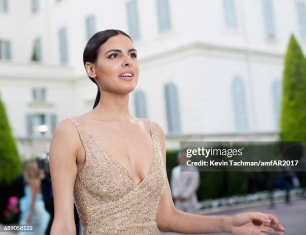 Bojana Krsmanovic attends the amfAR Gala Cannes 2017 at Hotel du Cap-Eden-Roc on May 25, 2017 in Cap d'Antibes, France.