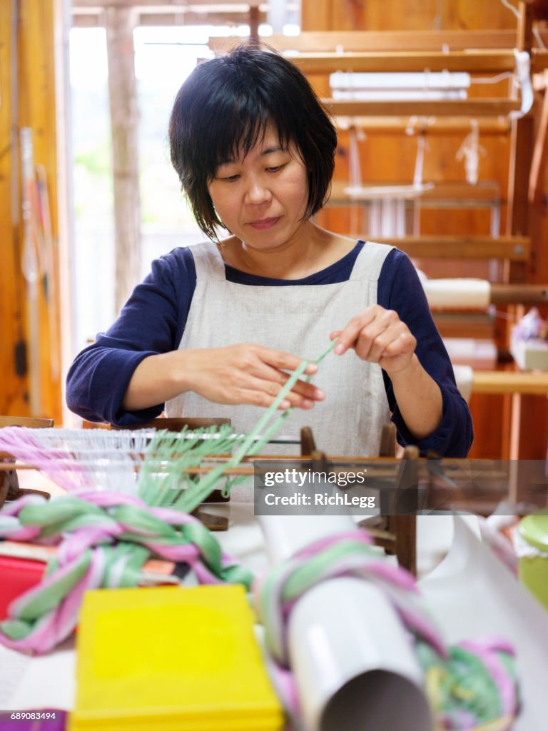 Orimono Textile Shop in Okinawa Japan