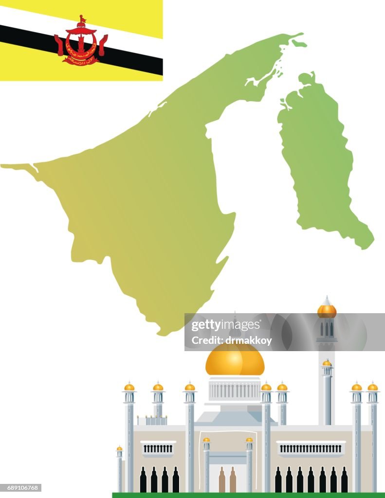 Brunei (Sultan Omar Ali Saifuddin-Moschee)