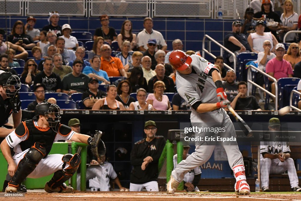 Los Angeles Angels of Anaheim v Miami Marlins