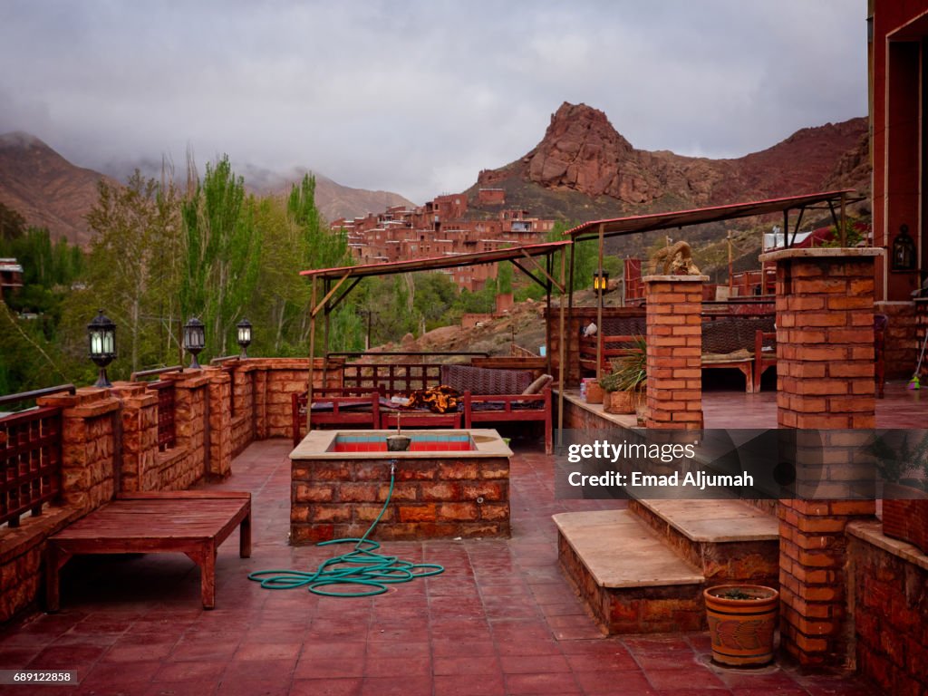 View of the Historical Village of Abyaneh, Iran - April 28, 2017