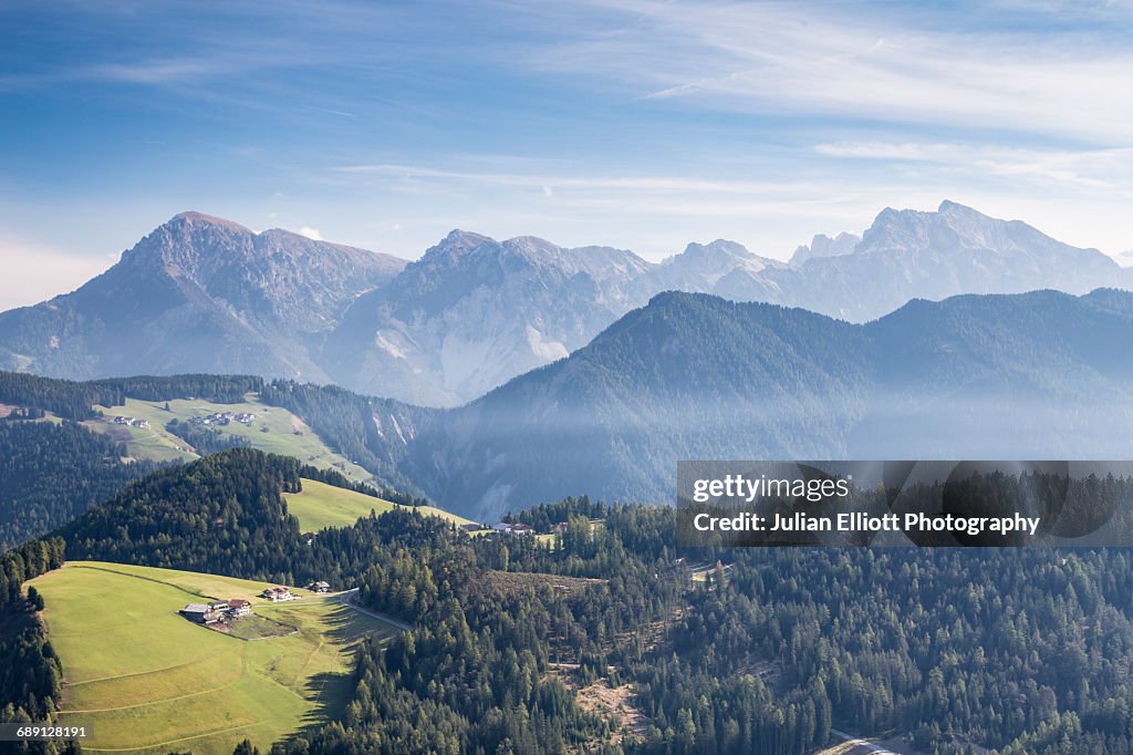 Parco Naturale Puez Odle in the Dolomites, Italy.