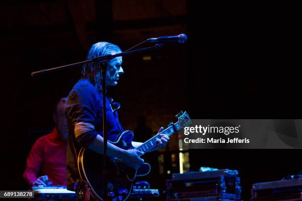 Michael Gira of Swans performs at The Roundhouse on May 27, 2017 in London, United Kingdom.