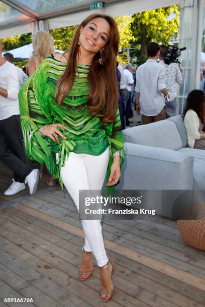 Estefania Kuester during Til Schweiger's opening of his 'Barefoot Hotel' on May 28, 2017 in Timmendorfer Strand, Germany.
