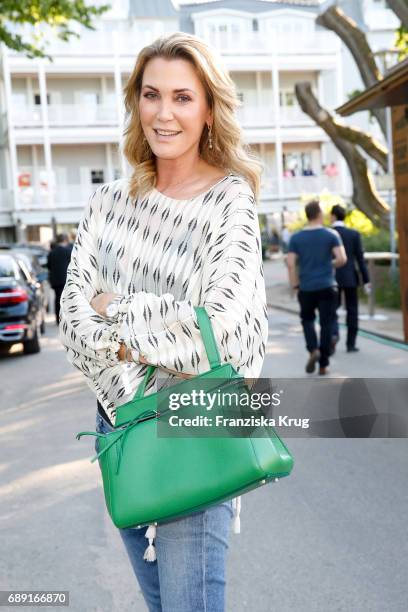 Kirsten Roschlaub during Til Schweiger's opening of his 'Barefoot Hotel' on May 28, 2017 in Timmendorfer Strand, Germany.