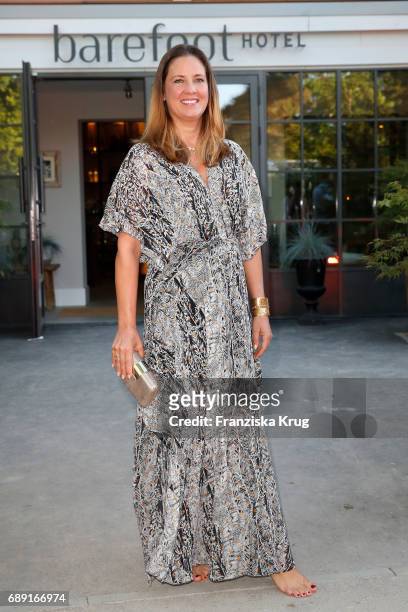 Dana Schweiger during Til Schweiger's opening of his 'Barefoot Hotel' on May 28, 2017 in Timmendorfer Strand, Germany.