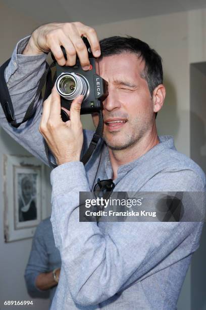 German presenter Andreas Tuerk during Til Schweiger's opening of his 'Barefoot Hotel' on May 28, 2017 in Timmendorfer Strand, Germany.