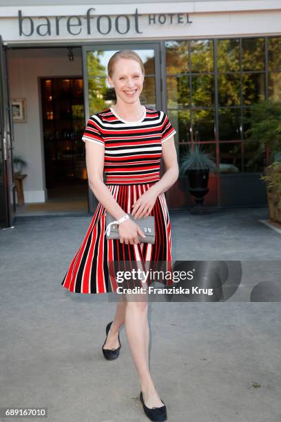 Susanne Wuest during Til Schweiger's opening of his 'Barefoot Hotel' on May 28, 2017 in Timmendorfer Strand, Germany.