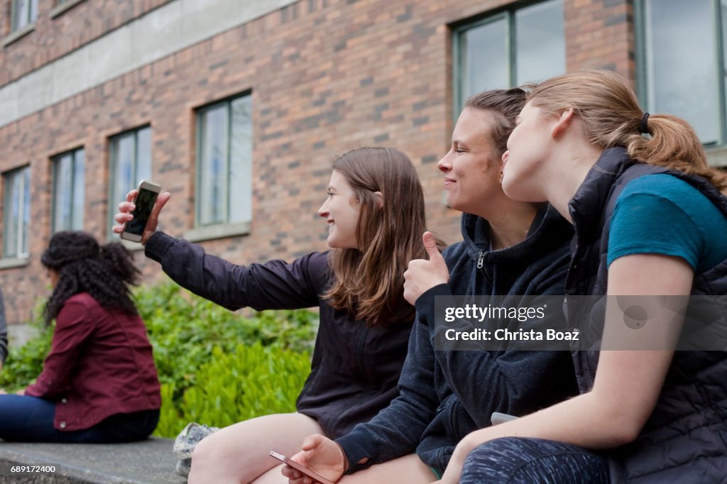 Tausendjährige Selfie