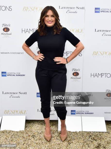 Mariska Hargitay attends the Hamptons Magazine Memorial Day Celebration With Cover Star Hilary Swank Presented by Bespoke Real Estate on May 27, 2017...
