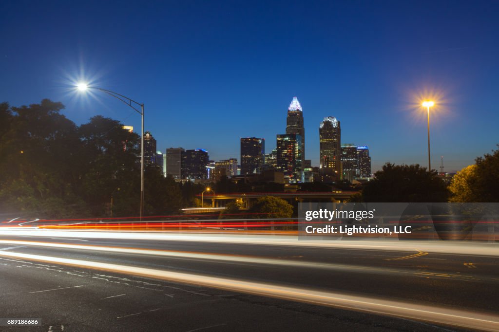 Charlotte, North Carolina Skyline