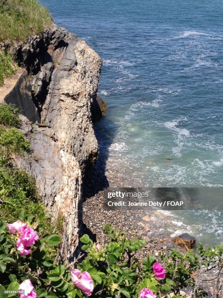 Cliff near the sea