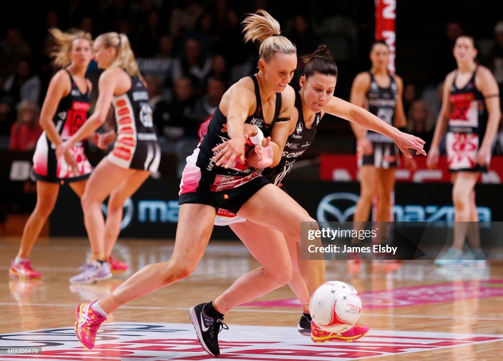 Super Netball Rd 14 - Thunderbirds v Magpies