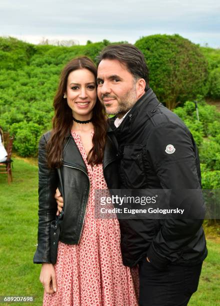 Natalie Stone, and David Hakimian attend the Hamptons Magazine Memorial Day Celebration With Cover Star Hilary Swank Presented by Bespoke Real Estate...