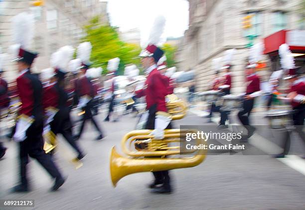 parade. - america parade stock pictures, royalty-free photos & images