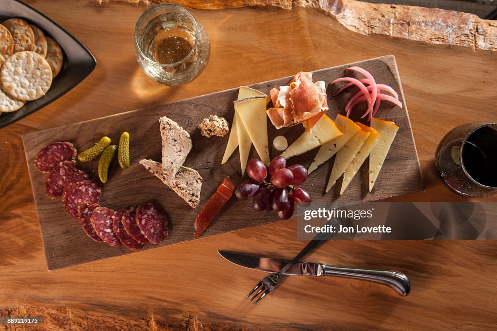 Charcuterie and Cheese Plate