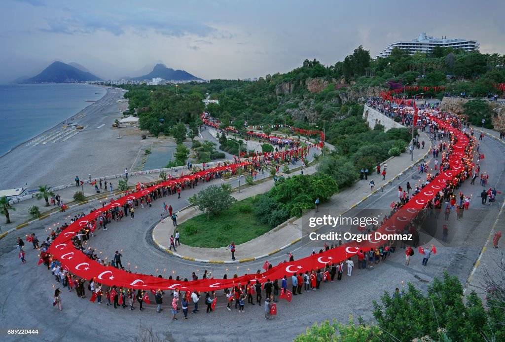 The Commemoration of Atatürk, Youth and Sports Day in Turkey