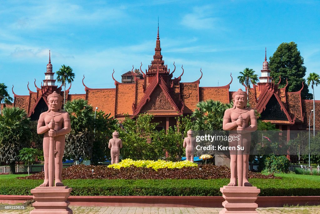 Statues at Royal Palace