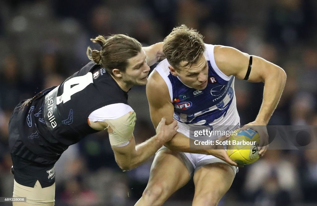 AFL Rd 10 - Carlton v North Melbourne