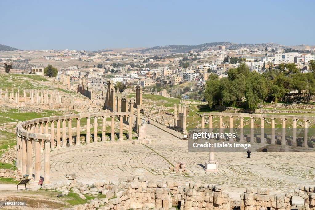 Jordan, Jerash, archaeological site