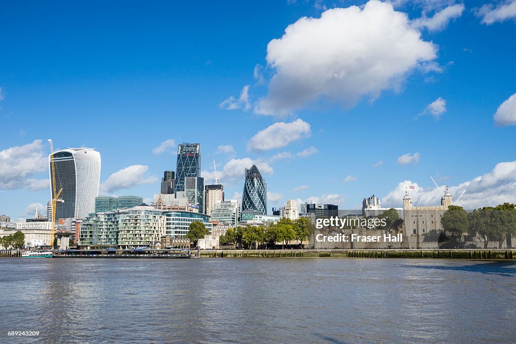 City of London skyline