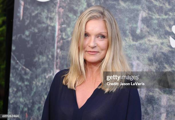 Actress Sheryl Lee attends the premiere of "Twin Peaks" at Ace Hotel on May 19, 2017 in Los Angeles, California.