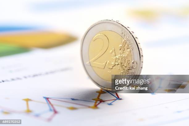 moneta dell'unione europea - finanza ed economia foto e immagini stock