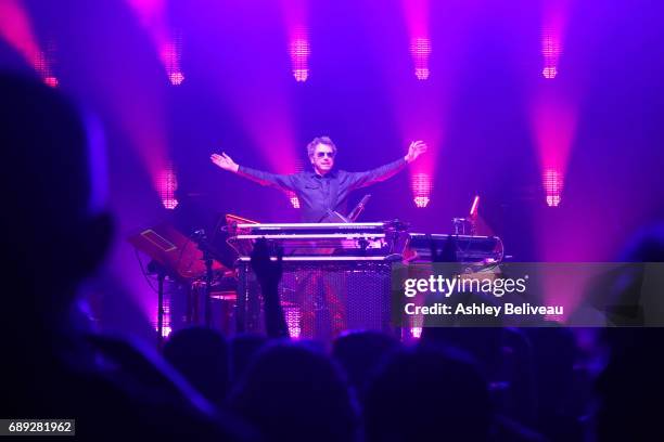 Jean-Michel Jarre Performs At Microsoft Theater at Microsoft Theater on May 27, 2017 in Los Angeles, California.