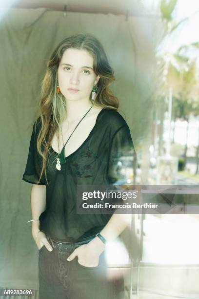Actress Alice Englert is photographed on May 24, 2017 in Cannes, France.