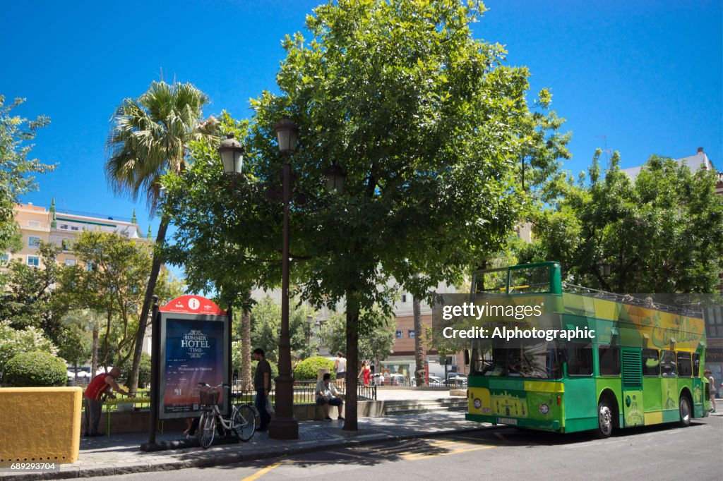 Seville bus stop