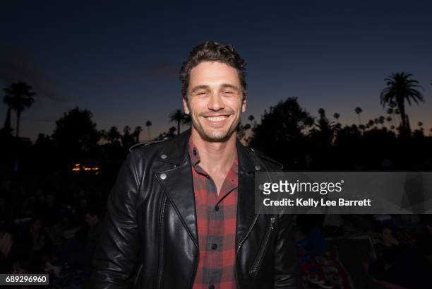 James Franco attends Cinespia's screening of 'North by Northwest' held at Hollywood Forever on May 27, 2017 in Hollywood, California.