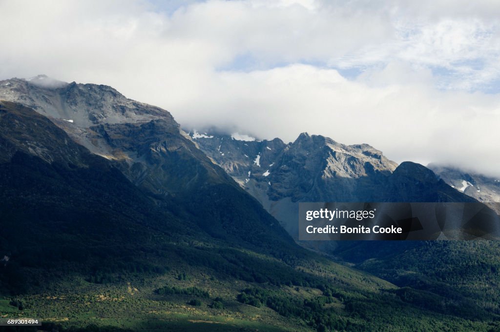 Glenorchy mountain range