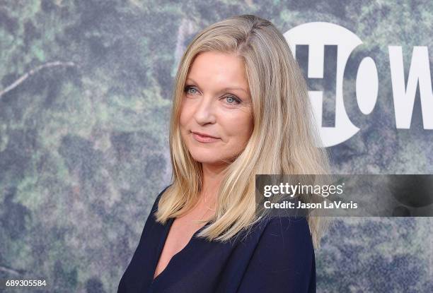 Actress Sheryl Lee attends the premiere of "Twin Peaks" at Ace Hotel on May 19, 2017 in Los Angeles, California.