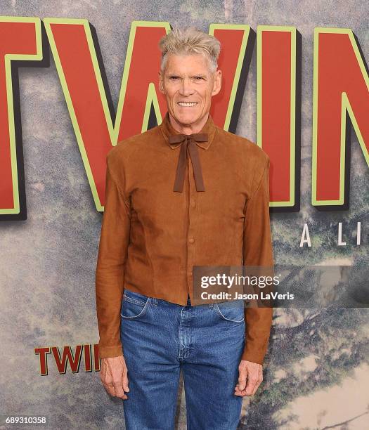 Actor Everett McGill attends the premiere of "Twin Peaks" at Ace Hotel on May 19, 2017 in Los Angeles, California.