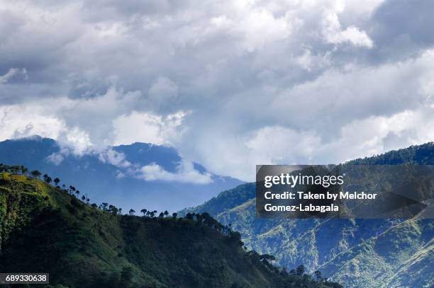 cordillera mountains - luzon stock-fotos und bilder