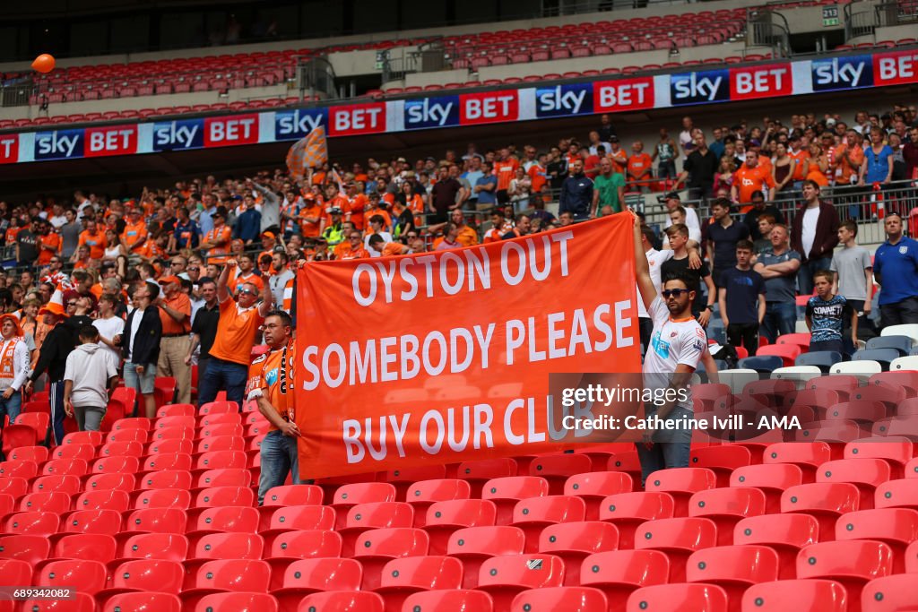 Blackpool v Exeter City - Sky Bet League Two Playoff Final